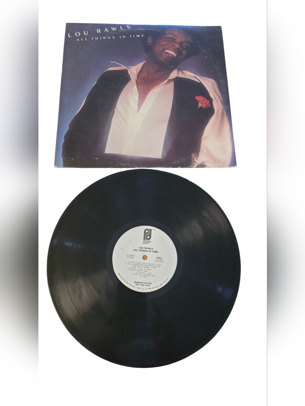 Lou Rawls All Things In Time Vinyl Album